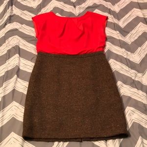 LOFT Orange party dress